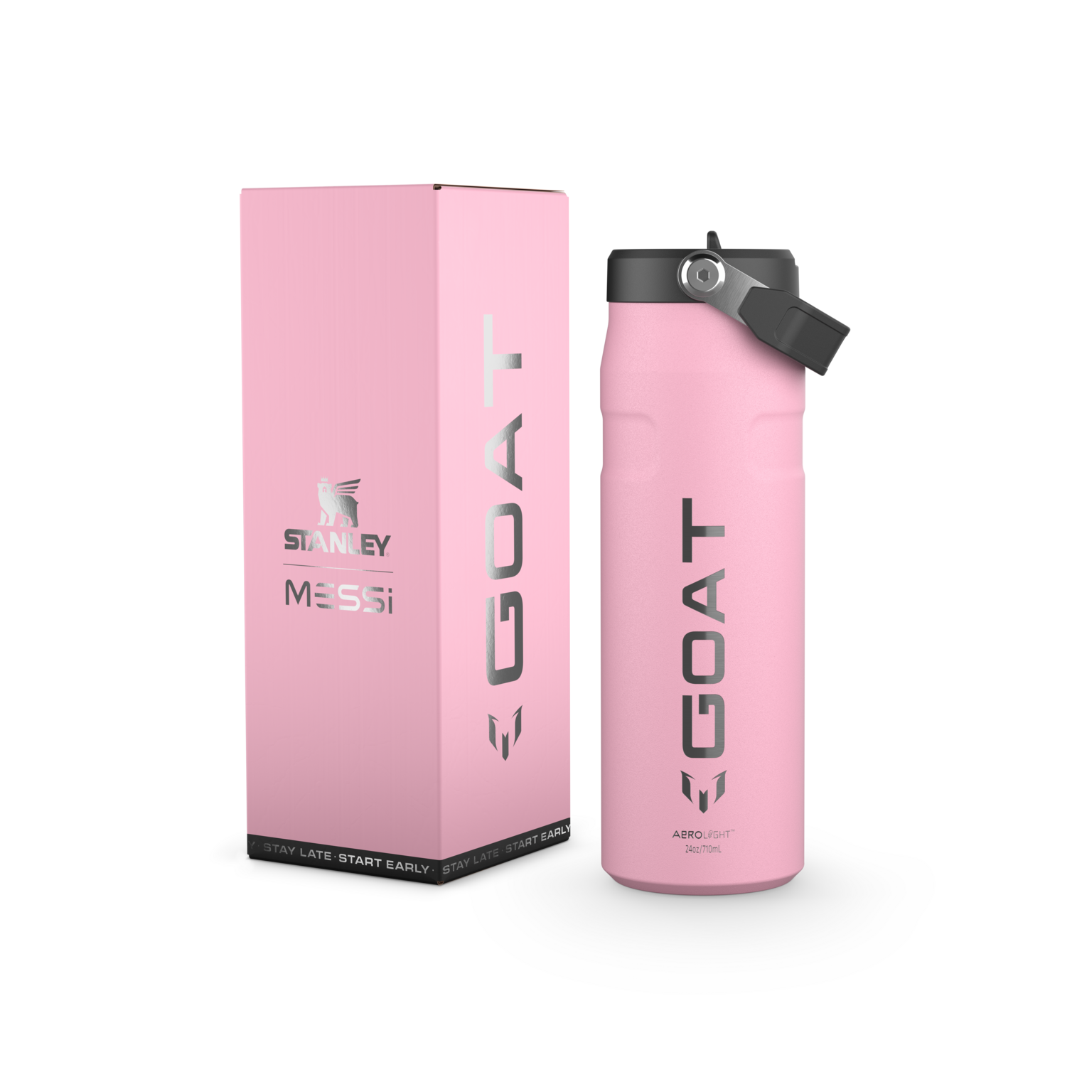 The Messi x Stanley IceFlow Flip Straw 2.0 Bottle | 24 OZ - Image 3